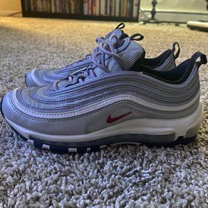 NWOT NIKE AIR MAX 97 OG QS WMNS 'SILVER BULLET' 885691